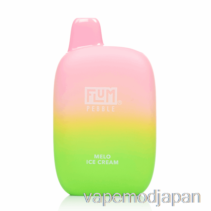 Vape Mod Flum Pebble 6000 使い捨てメロアイスクリーム